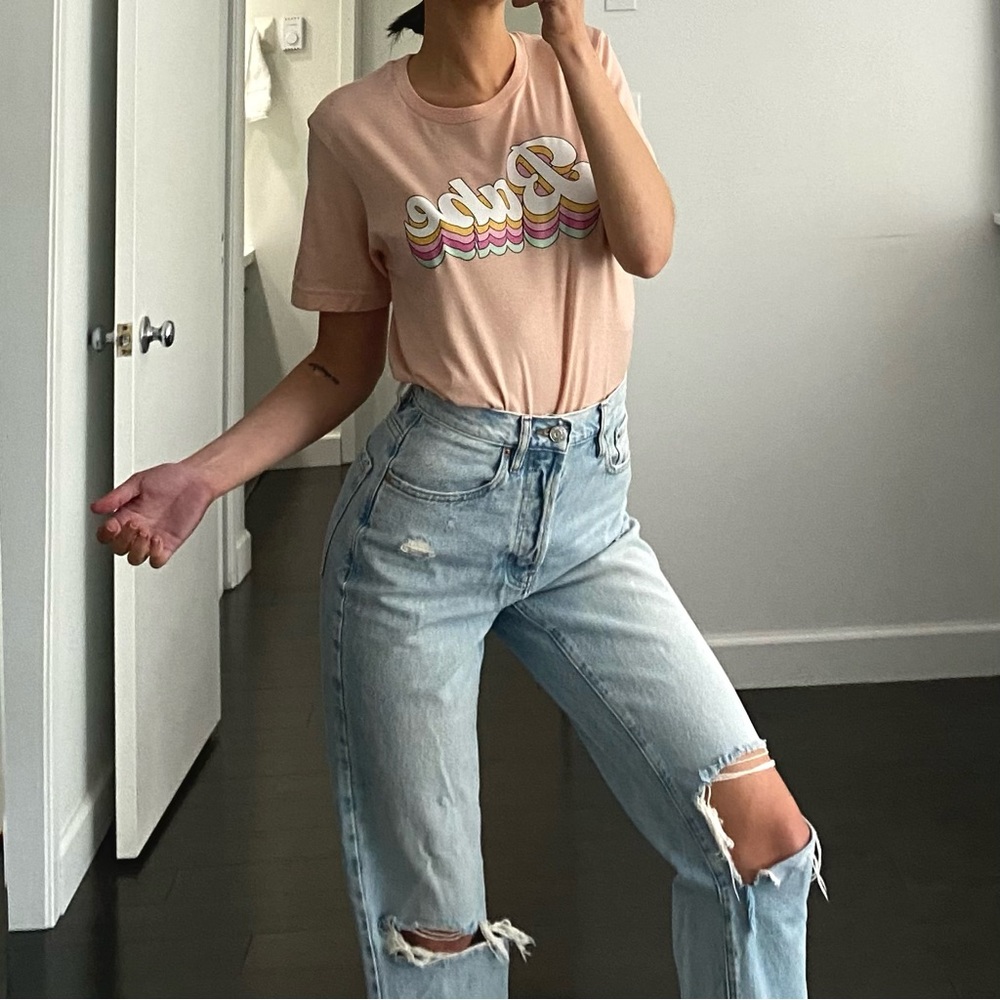 Event Blossom Babe Retro Graphic Tee